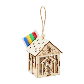 Color-Me Light-Up Nativity Ornament