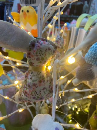 Floral Bunny Felt