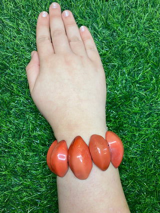 Turtle Shell Bracelet Coral