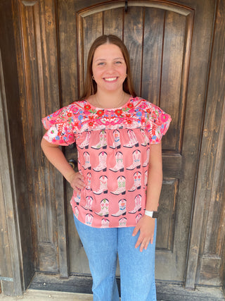 Camilla Boot Top