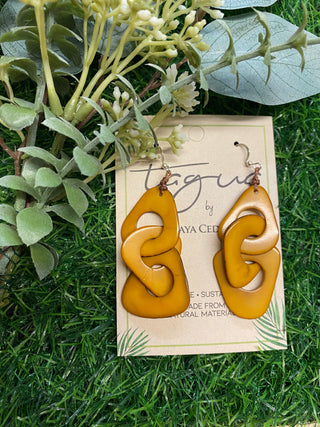 Earrings Vero Mustard