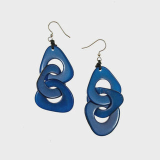 Earrings Vera Royal Blue