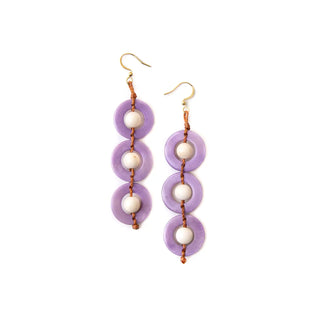 Earrings Frida Lavender