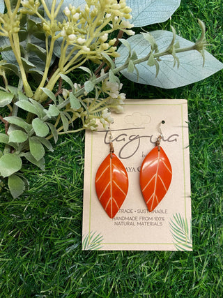 Earrings Leaf Samira
