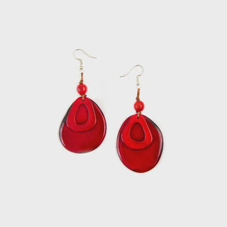 Earrings Solange Red