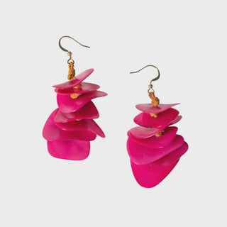 Earrings Edna Fuchsia
