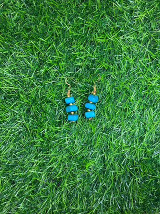Zoraida Earrings Turq