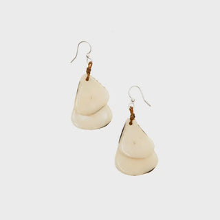 Earrings Fiesta Ivory