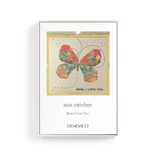 Mom I Love You Butterfly Suncatcher - 3x3in