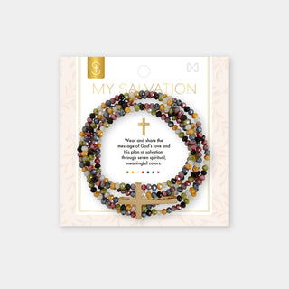 My Salvation Cross Bracelet - Gold