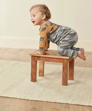 Camo Bear Overall Set 3 to 6m