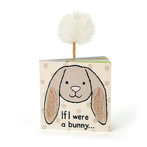 Children's book titled 'If I were a bunny' with a bunny illustration