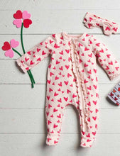 Load image into Gallery viewer, Valentines Girl Sleeper 6-9m