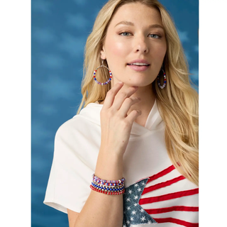 Party in the USA Bracelet - Red/White/Blue