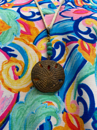 Twig Necklace SandDollar Necklace 34"