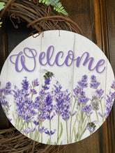 Load image into Gallery viewer, Grapevine Wreath Lavender