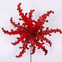 Load image into Gallery viewer, Poinsettia Clip Whim Red