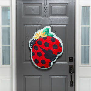 Ladybug Welcome Door Décor