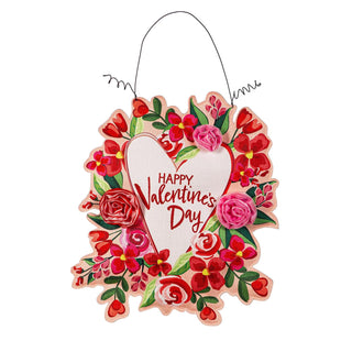 Happy Valentine's Day Floral Wreath/ Spring has Sp