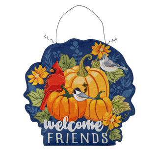 Welcome Friends of Fall/Halloween Double Sided Est