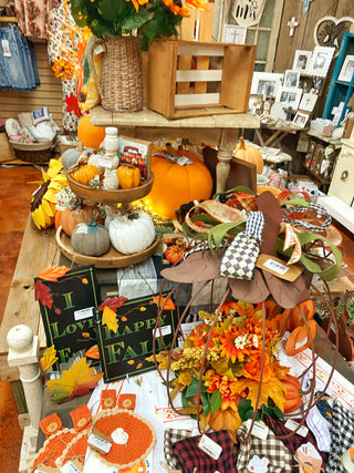 Autumn Leaves Sign