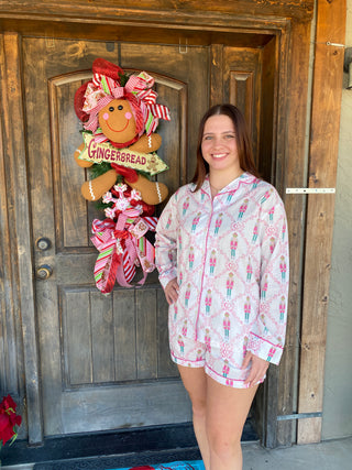 Ellie Set Pink Nutcracker Pajama