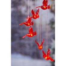 Load image into Gallery viewer, Hand Painted Solar Cardinal Mobile