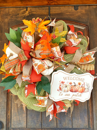 Wreath Mesh Fall Our Patch