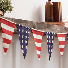 Load image into Gallery viewer, Patriotic Garland 82&quot; Fabric