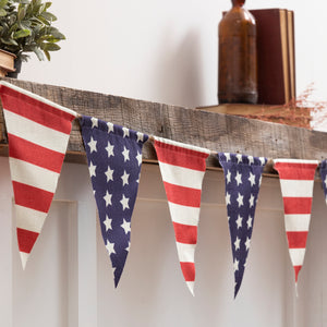 Patriotic Garland 82" Fabric