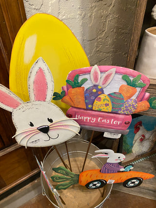 Pink Truck Full of Easter