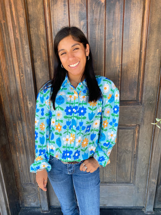 Kate Floral Top