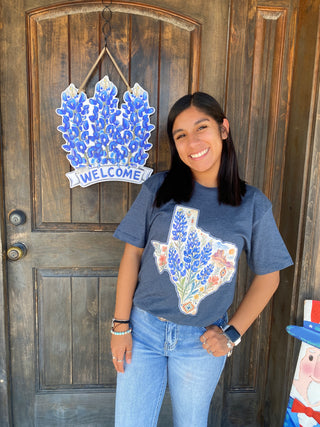 Texas Bluebonnet Graphic Tee
