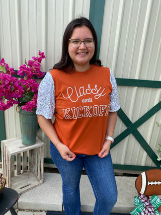 Classy Until Burnt Org Top