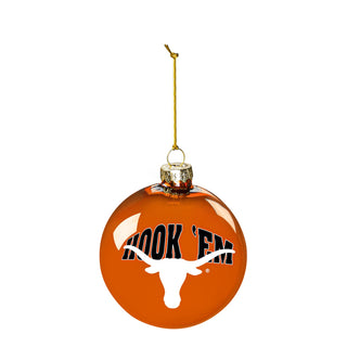 Blown Glass Ornament, University of Texas