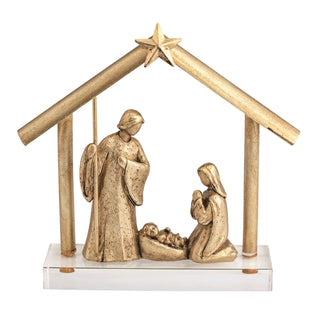 gold-nativity-display