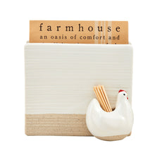 Load image into Gallery viewer, Farm Napkin &amp; Toothpick Caddy Set