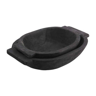 Black Dough Bowl Large