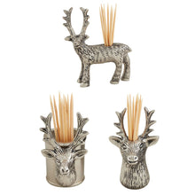 Load image into Gallery viewer, TOOTHPICK HOLDER W DEER HEAD