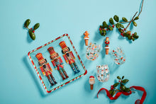 Load image into Gallery viewer, Nutcracker Glass Platter