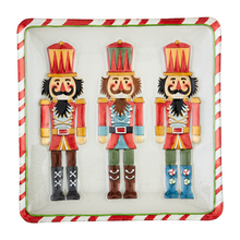 Load image into Gallery viewer, Nutcracker Glass Platter