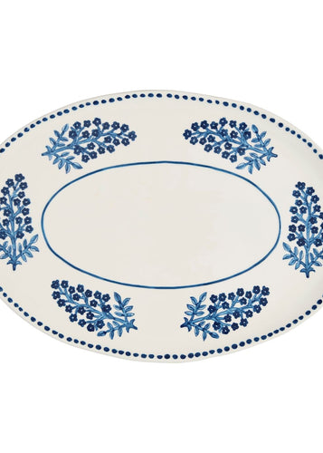 Block Print Platter