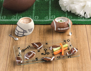 football-glass-tray