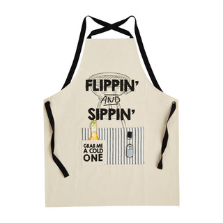 GRILL LIGHT UP OPENER APRON