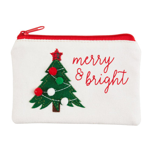 TREE LIGHT UP XMAS POUCH