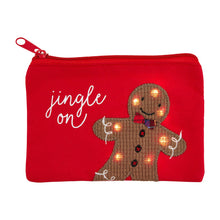 Load image into Gallery viewer, GBREAD LIGHT UP XMAS POUCH