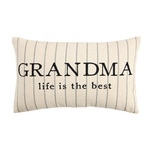 Load image into Gallery viewer, Grandma Striped Pillow