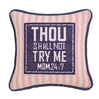 Mom 247 Needlepoint Pillow