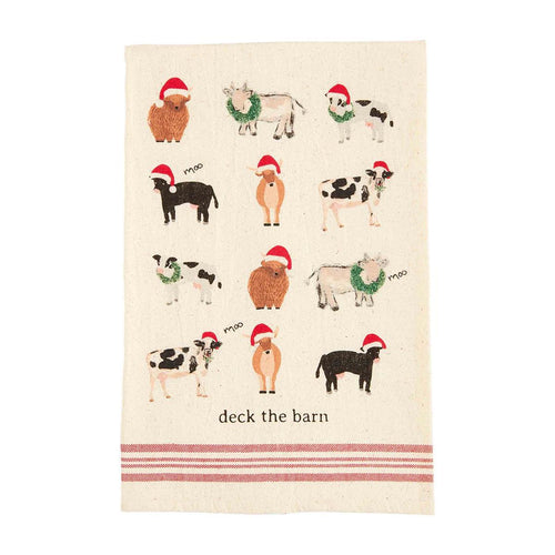 DECK THE BARN TOWEL