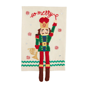 MERRY NUTCRACKER DANGLE TOWELS